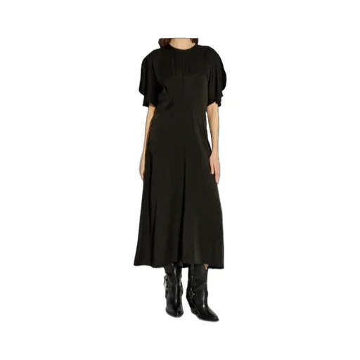 Keany Short-Sleeve Midi Dress