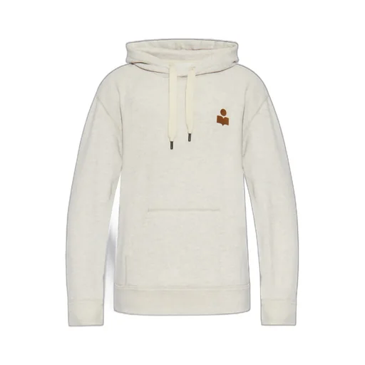 Matte Logo Printed Drawstring Hoodie
