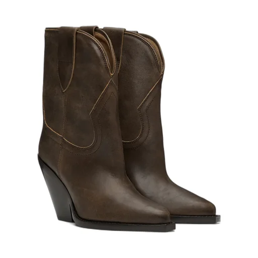 Pointed Short Boots
