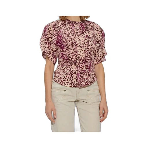 Karlita Abstract Printed Top