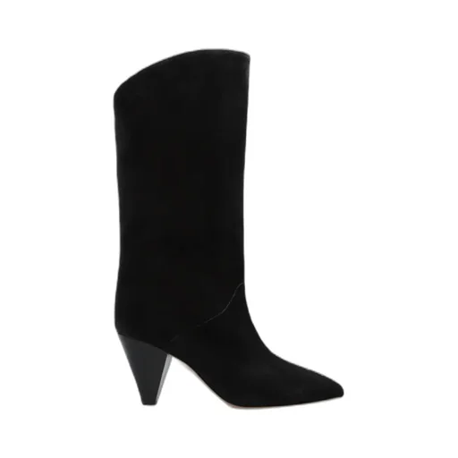 Pointed Toe Heeled Boots