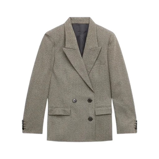 Irma Double-Breasted Tailored Blazer
