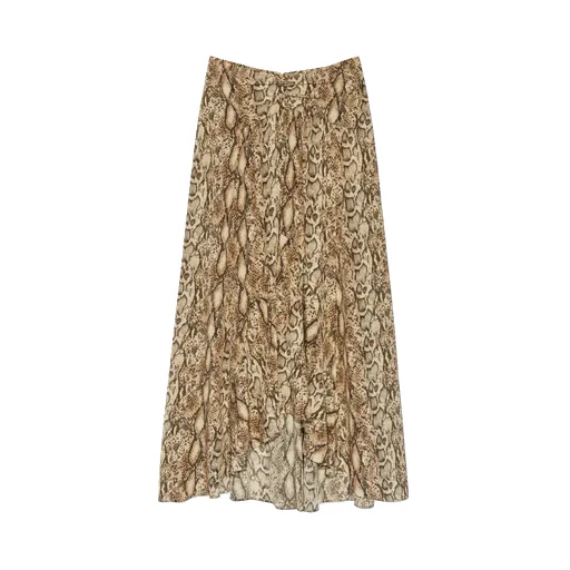 Olena Draped Midi Skirt
