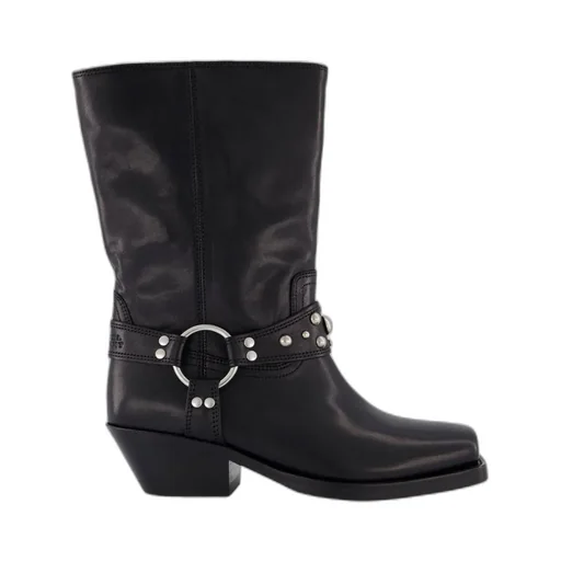Antya Slip-On Biker Boots