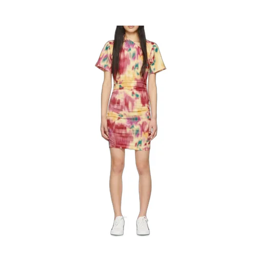 Tie-Dyed Slim Dress