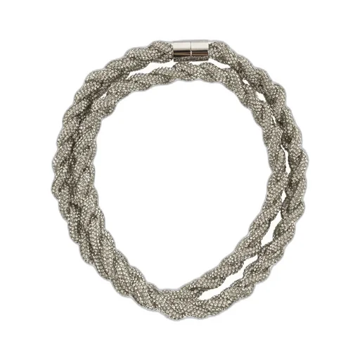 Ladji Embellished Braided Belt