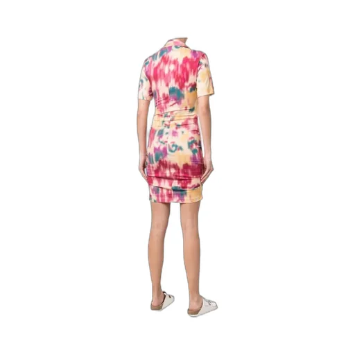 Tie-Dyed Slim Dress