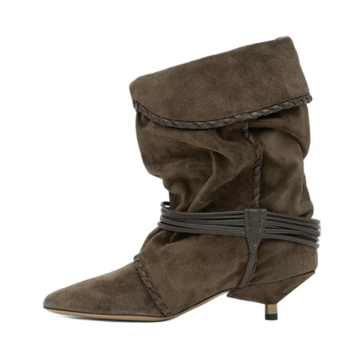 Pointed Short Boots