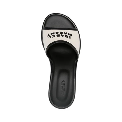 Logo High-Heeled Sandals