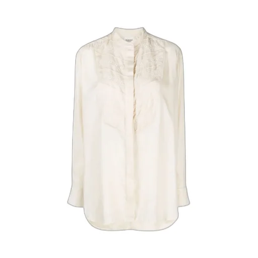 Britten Embroidered-Detailed Long-Sleeved Shirt