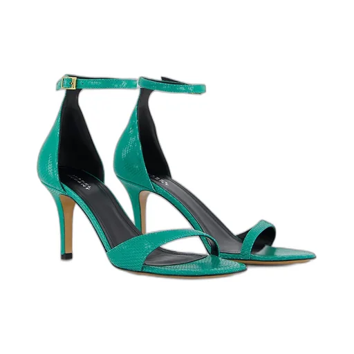 Round Head High-Heeled Sandals