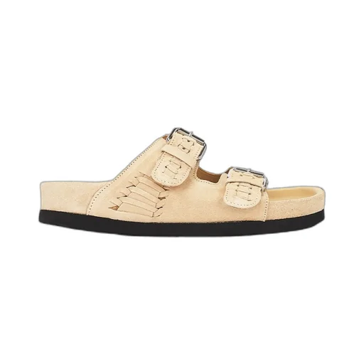 Two Buckle Straps Sandals