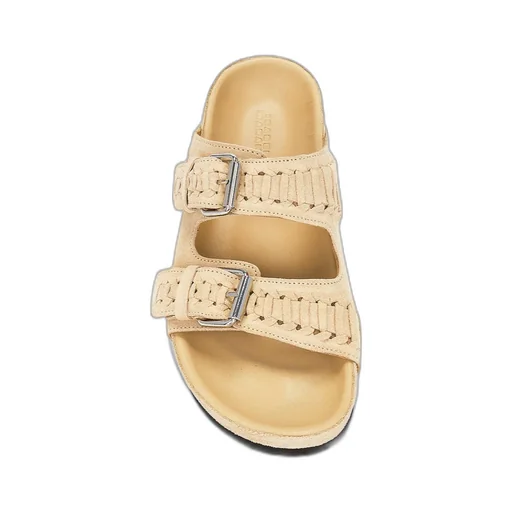 Two Buckle Straps Sandals