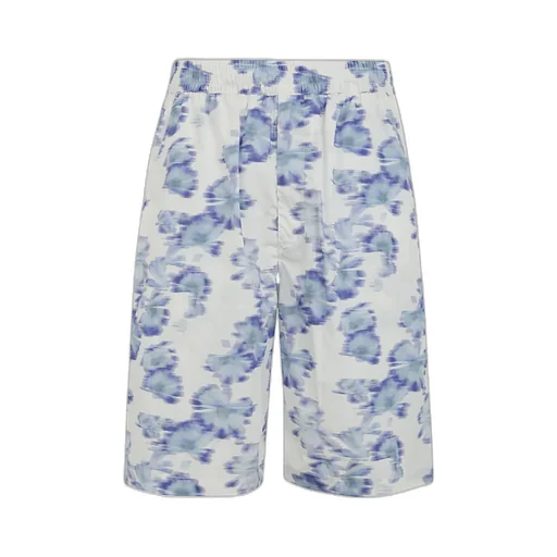 Pattern-Printed Shorts