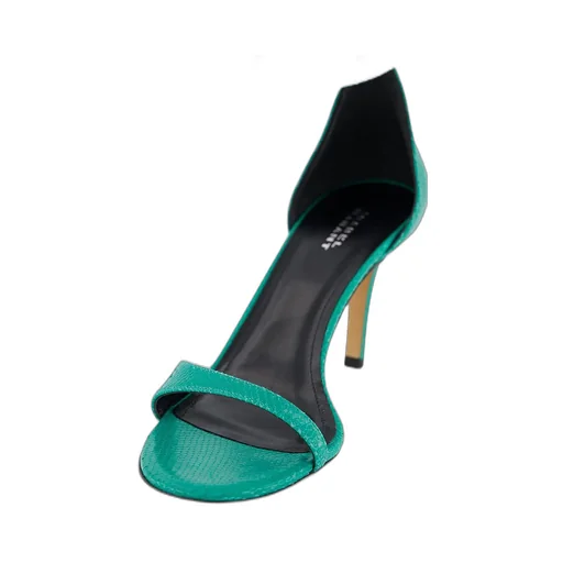 Round Head High-Heeled Sandals