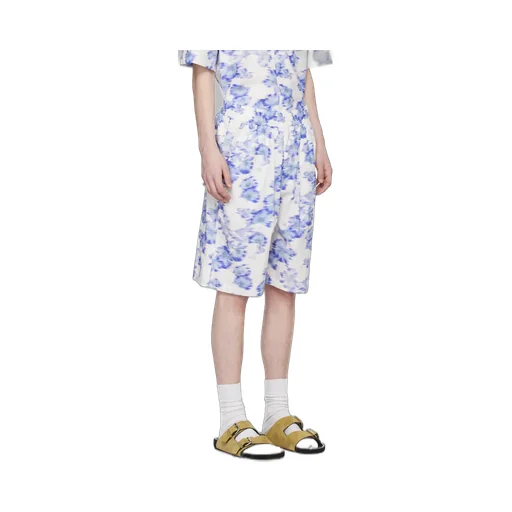 Pattern-Printed Shorts