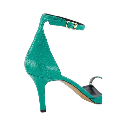 Round Head High-Heeled Sandals