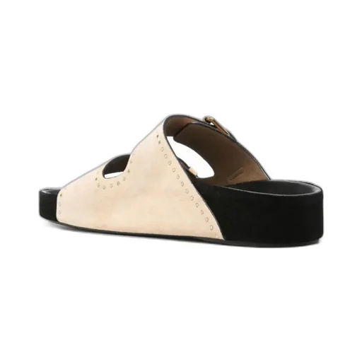 Lennyo Slip-On Buckle Sandals