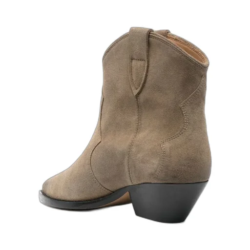 Pointed Short Boots