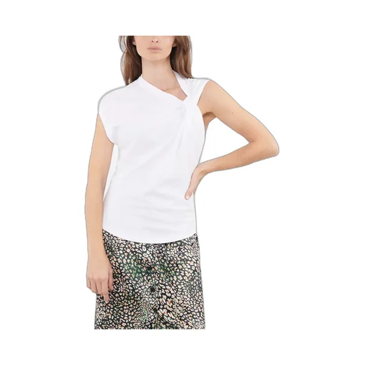 Nayda Asymmetric-Sleeved T-Shirt