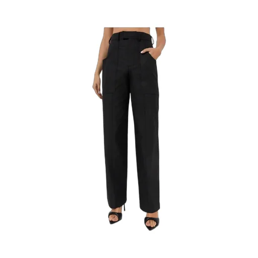 Belt-Loop Casual Pants