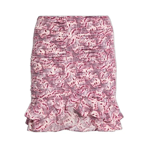 Milendi Ruched Detailed Mini Skirt
