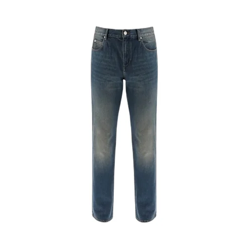 Logo Patch Flared Jeans