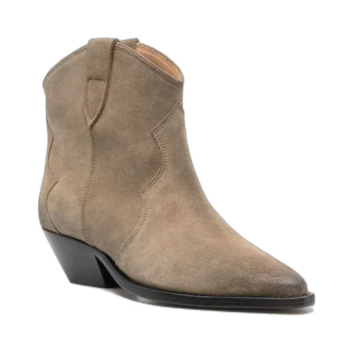 Pointed Short Boots