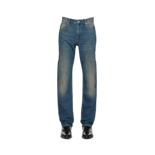 Logo Patch Flared Jeans