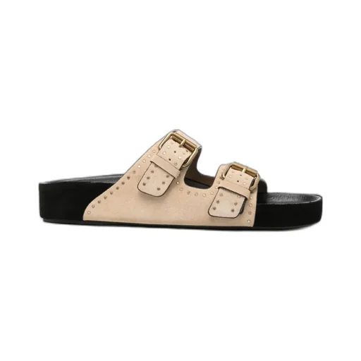 Lennyo Slip-On Buckle Sandals
