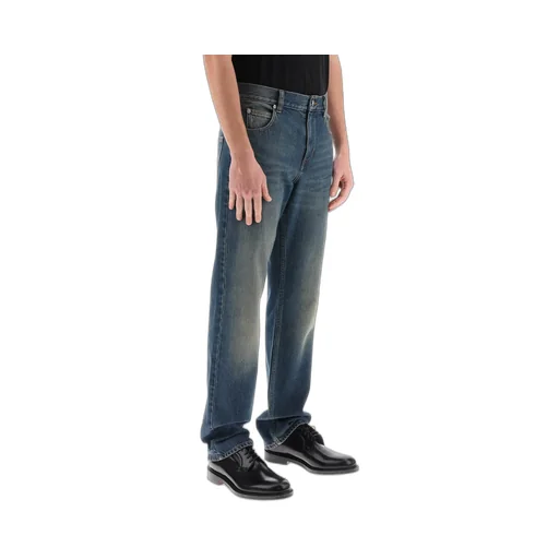 Logo Patch Flared Jeans