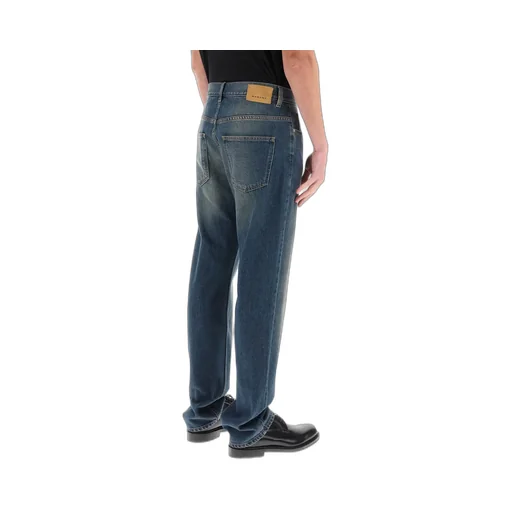 Logo Patch Flared Jeans