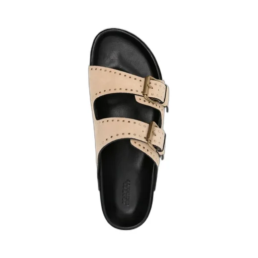 Lennyo Slip-On Buckle Sandals