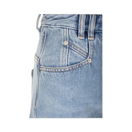 Lemony Wide-Leg Jeans