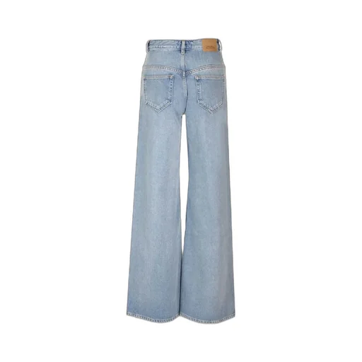 Lemony Wide-Leg Jeans