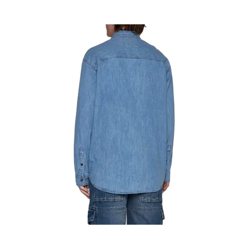 Long-Sleeved Button-Up Shirt