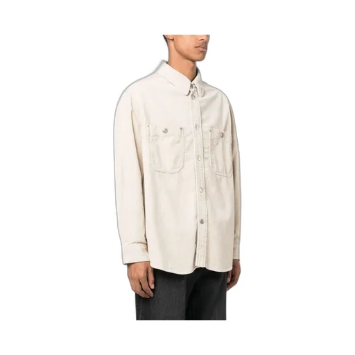 Buttoned Corduroy Shirt