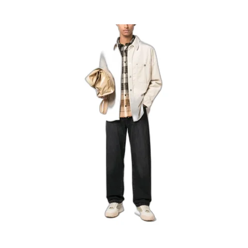 Buttoned Corduroy Shirt