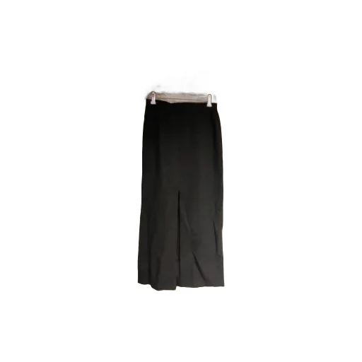 Cady Front Slit Midi Skirt
