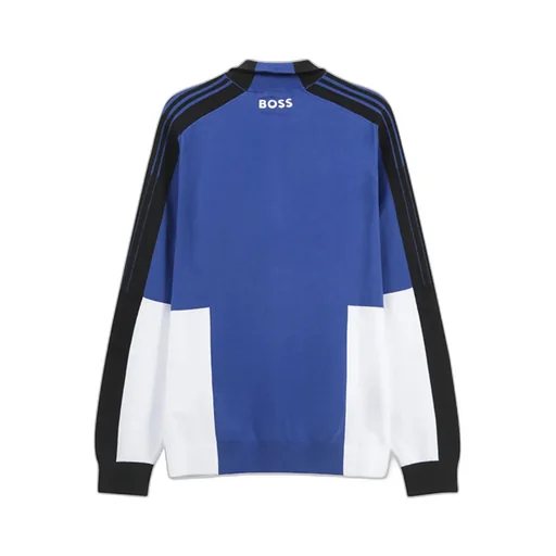 Long-Sleeved Zipper Sweatshirt