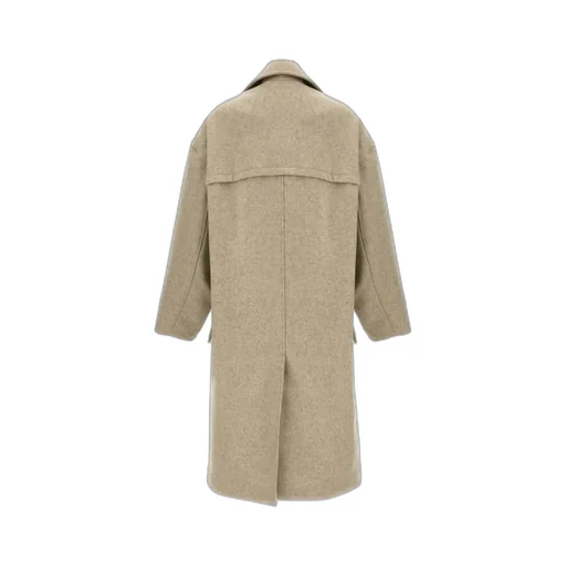 Oversized Double-Breasted Coat