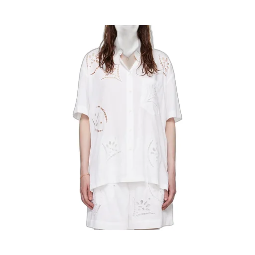 Bilya Broderie-Anglais Short-Sleeved Shirt