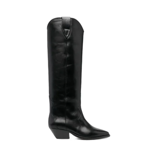 Denvee Pointed Toe Knee-High Boots
