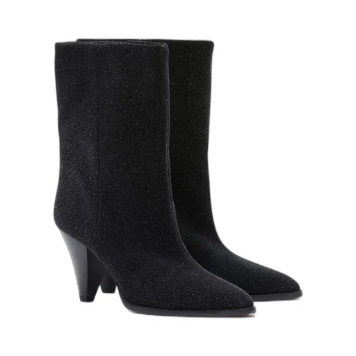 Rouxa Glitter Suede Leather Boots