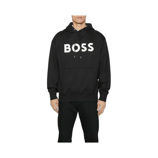 Logo Printed Drawstring Hoodie