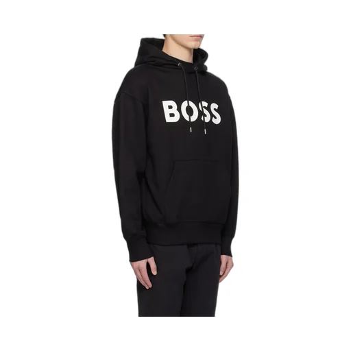Logo Printed Drawstring Hoodie