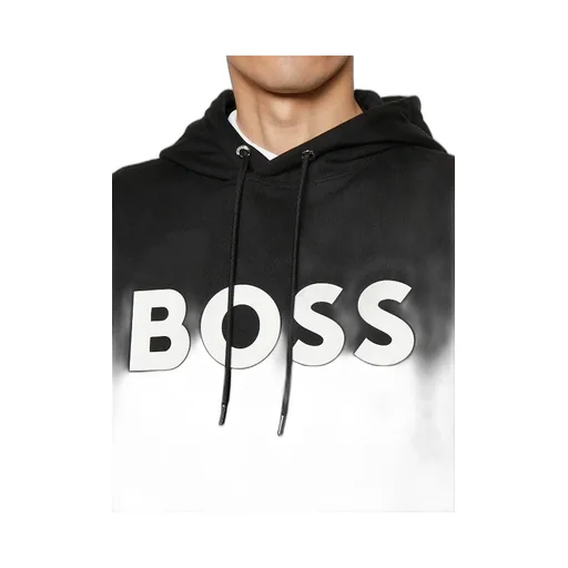 Logo Printed Drawstring Hoodie