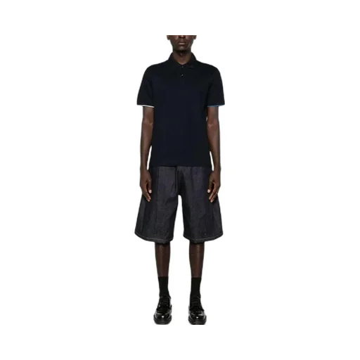 Piqué-Weave Cotton Polo Shirt