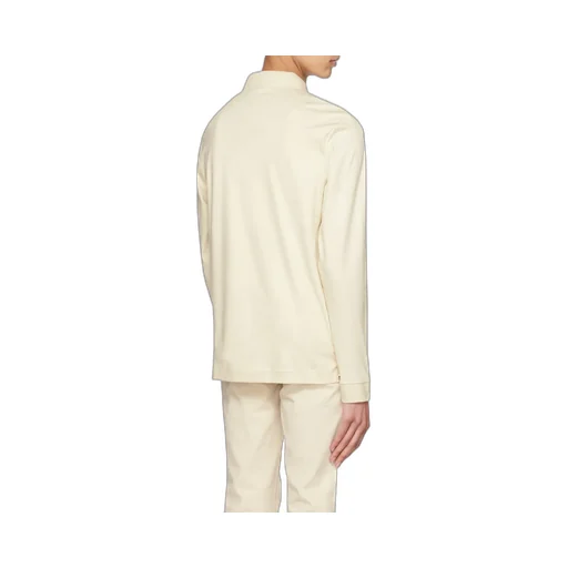 Long-Sleeve Polo Shirt
