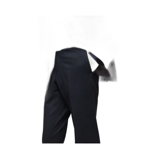 Mid-Rise Tapered Tailored Trousers